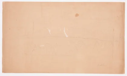 Disegno del monte Katahdin, dal lago Katahdin, Maine, 1852
