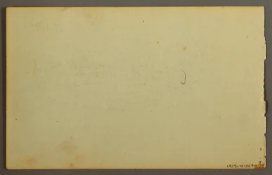 Disegno, studio di piante, volti, forse 1844