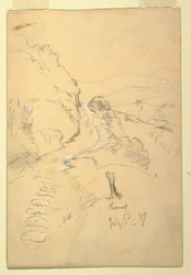 Disegno, Strada in Ecuador, 3 luglio 1857