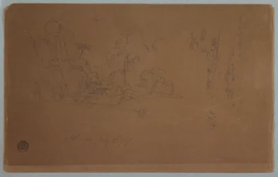 Disegno, Saberreta, Ecuador, 23 luglio 1857