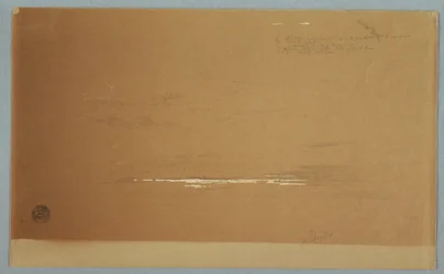Disegno, Paesaggio marino, Costa del Labrador, giugno o luglio 1859