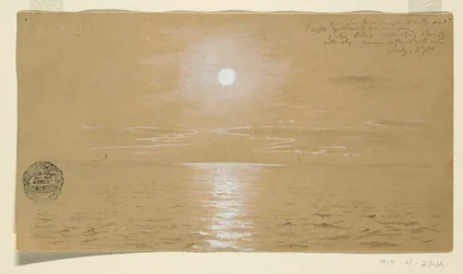 Disegno, Paesaggi marini, Terranova, 6 luglio 1859, 1859