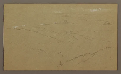 Disegno, Riva e mare, "Bloxburgh", agosto 1865