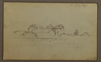 Disegno, Schizzi, Ecuador o Colombia; verso: Schizzi, Ecuador o Colombia, 1857.