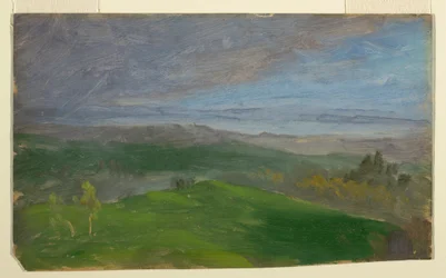 Disegno, Veduta estiva, Valle dell