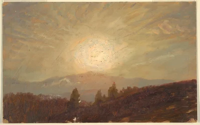 Disegno, Tramonto, 1855-65