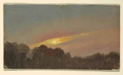 Disegno, Tramonto, 1865-66