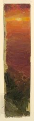 Disegno, Tramonto, 1868