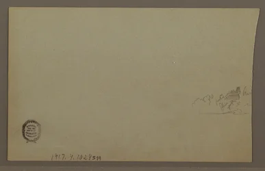 Disegno, Tramonto, forse 1860