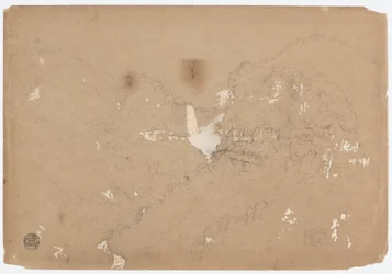 Disegno, cascate di Tequendama vicino a Bogotà, Colombia, 1853