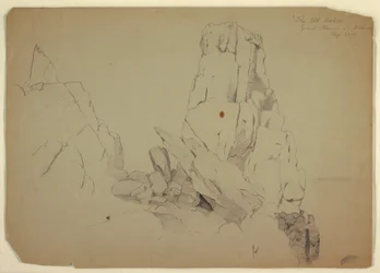 Disegno, "Il vecchio vescovo", settembre 1851