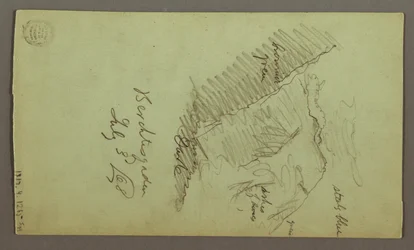 Disegno, Torri, tetti, Spicket, tetto, luglio 1868