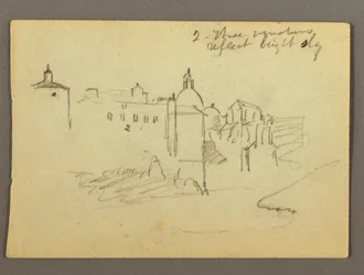Disegno, Edifici cittadini, forse 1868-69