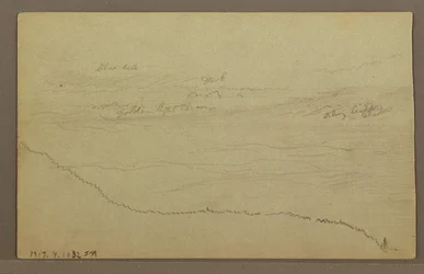 Disegno, Alberi, forse 1860
