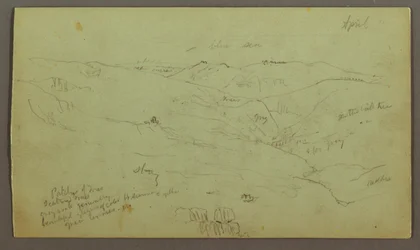 Disegno, Valle, aprile forse 1868