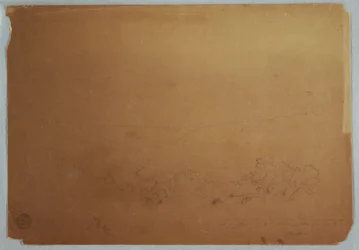 Disegno, veduta della valle vicino a Pandi, Colombia, luglio 1853
