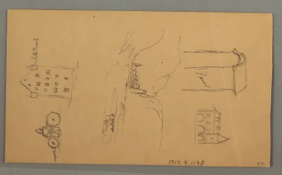 Disegno, Valle di Vallais, forse 1868