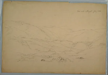Disegno, valle vicino a Ibagué, Colombia, luglio 1853