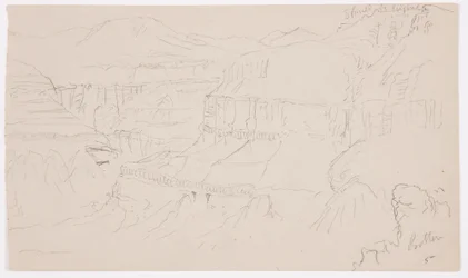 Disegno, Valle di El Yemen, 20 febbraio 1868