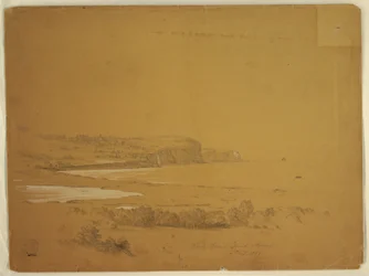 Disegno, Baia delle balene, Isola di Grand Manan, Canada, settembre 1851