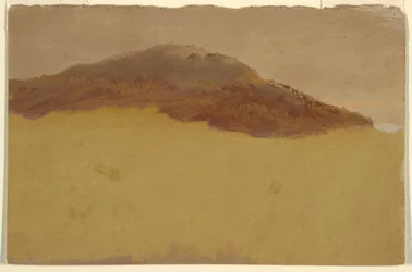 Disegno, Collina boscosa, 1870-80