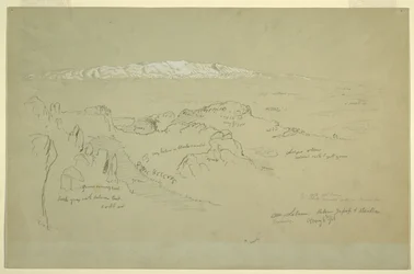 Monte Libano tra Yafoof e Baalbek