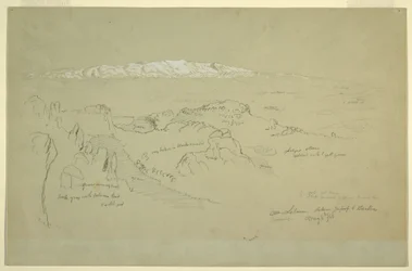 Monte Libano tra Yafoof e Baalbek