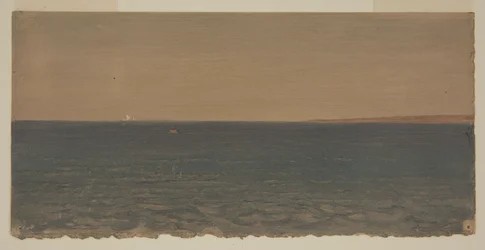 Paesaggio marino con iceberg