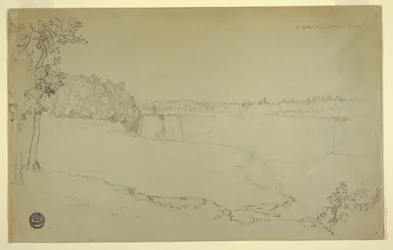 Studi. Le cascate del Niagara.