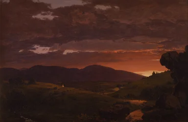 Crepuscolo, "Breve arbitro tra il giorno e la notte" (Tramonto)