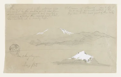 Vedute del Vulcano Puresé, Colombia e del Monte Sincholagua, Ecuador