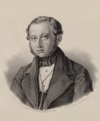 Ritratto del violinista e compositore Thomas Täglichsbeck 1799-1867, 1837-1838