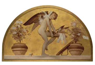 Cupido e colombe