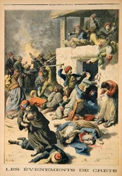 Eventi di Creta, da "Le Petit Journal", 26 luglio 1896