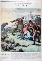 Illustrazione per il libro di Louis Henri Boussenard e Henri Makins Orphelin