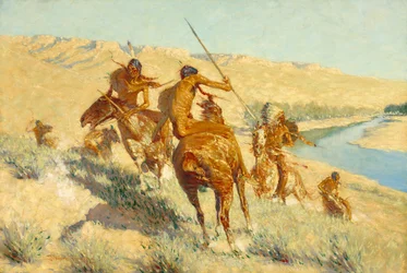 Episodio del fucile da bufalo (La visita del fucile da bufalo: Un episodio di bufalo) 1909