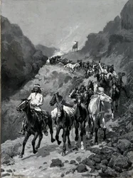 Geronimo e la sua banda che tornano da un