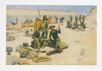 Lewis e Clark, da Colliers Magazine, pub. 1906