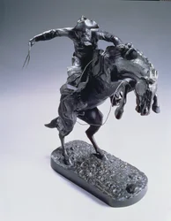 Il domatore di bronco, 1889