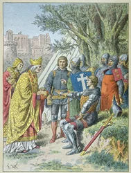 Bertrand Du Guesclin riceve il rancore che cercava di mantenere Avignone