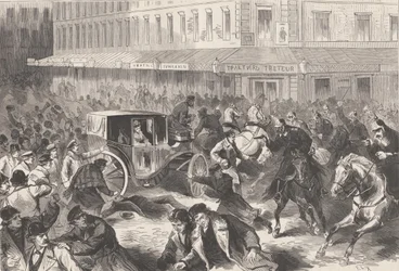 Vera Zasulich spara il 24 gennaio 1878 al governatore di Pietroburgo generale Trepov, 1878