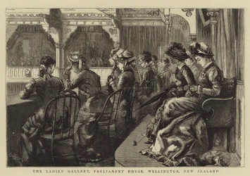 La Galleria delle Signore, Parlamento, Wellington, Nuova Zelanda