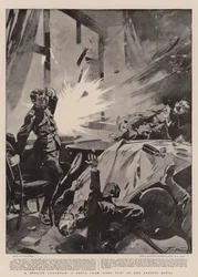 Un pranzo rovinato, un proiettile da Long Tom nell