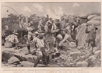 Tattiche ingegnose a Mafeking, incidenti della lotta per i mattonifici