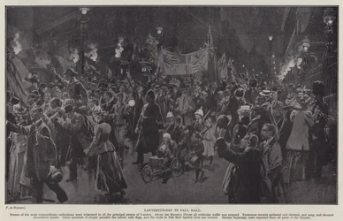 Ladysmith-Day in Pall Mall