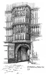 Ingresso a Staple Inn, Holborn, Londra