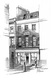 Casa di Thomas de Quincey, Soho, Londra, 1912