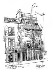 Casa di Turner, Cheyne Walk, Chelsea, Londra, 1912
