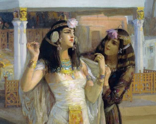 Cleopatra sulle terrazze di Philae