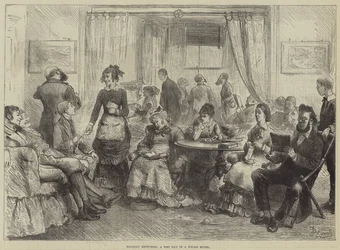 Schizzi di vacanza, un giorno piovoso in un hotel gallese